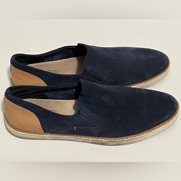 UGG Adley Blue Suede Slip On Women Slip On Sneaker - Picture 6 of 16